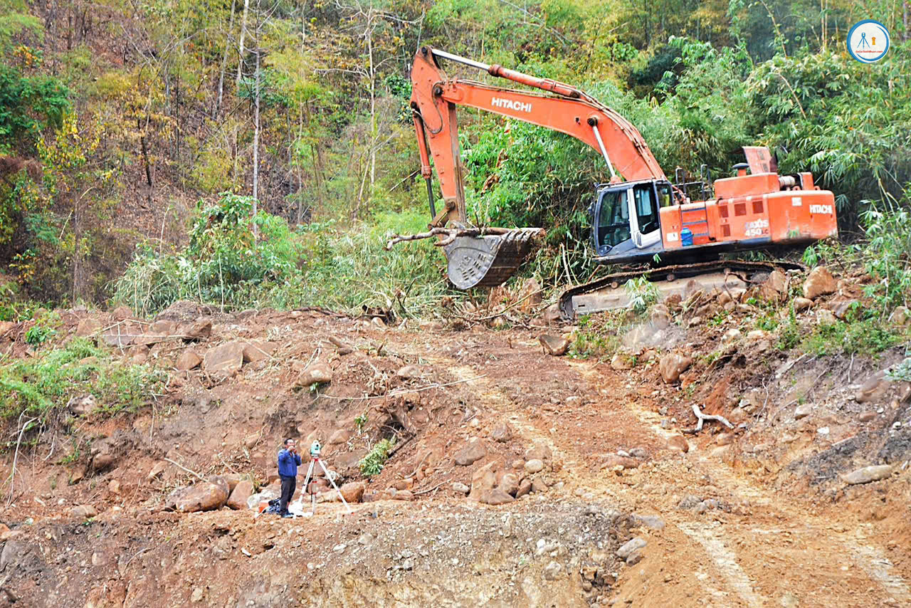 Đo đạc tại Dữ liệu QL28B (lương sơn - đại ninh)